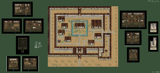 Thumbnail for a map of Kadath for the SNES game Shinseiki Odysselya.