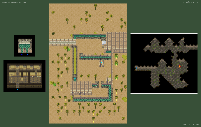 Thumbnail for a map of Quarry for the SNES game Shinseiki Odysselya.