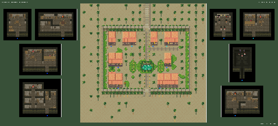 Thumbnail for a map of Shambhalia for the SNES game Shinseiki Odysselya.