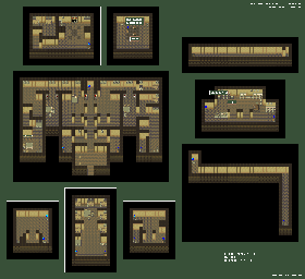 Thumbnail for a map of Zion Palace for the SNES game Shinseiki Odysselya.