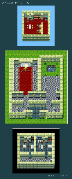 Thumbnail for a map of Adol Castle for the SNES game Silva Saga II: The Legend Of Light And Darkness.