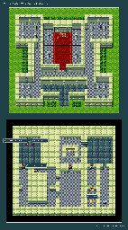 Thumbnail for a map of Bandol Castle for the SNES game Silva Saga II: The Legend Of Light And Darkness.