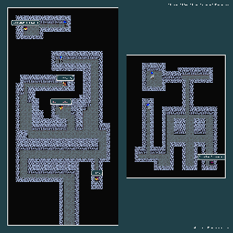 Thumbnail for a map of Cave Of Defense for the SNES game Silva Saga II: The Legend Of Light And Darkness.