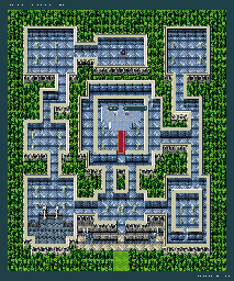 Thumbnail for a map of Temple Of Prayer for the SNES game Silva Saga II: The Legend Of Light And Darkness.