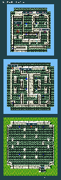 Thumbnail for a map of White Tower for the SNES game Silva Saga II: The Legend Of Light And Darkness.