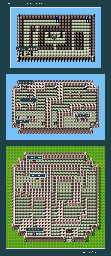 Thumbnail for a map of Wind Tower for the SNES game Silva Saga II: The Legend Of Light And Darkness.