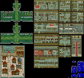 Thumbnail for a map of Atlas City for the SNES game Slayers.