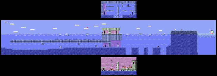 Thumbnail for a map of Stage 5B for the SNES game SmartBall.