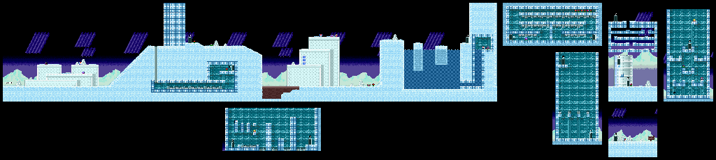 Thumbnail for a map of Stage 6A for the SNES game SmartBall.