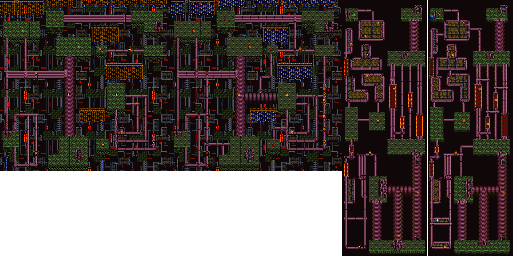 Thumbnail for a map of Laboratory Basement (Unmarked) for the SNES game Soul Blazer.