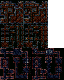 Thumbnail for a map of Magridd Dungeon (Unmarked) for the SNES game Soul Blazer.