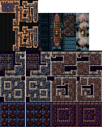 Thumbnail for a map of Magridd Towers (Unmarked) for the SNES game Soul Blazer.