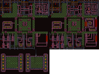 Thumbnail for a map of Power Plant (Unmarked) for the SNES game Soul Blazer.