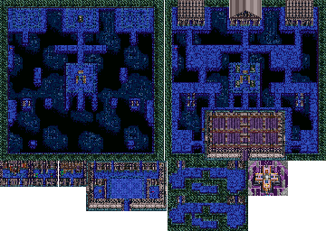 Thumbnail for a map of St. Elles Seabed Sanctuary for the SNES game Soul Blazer.