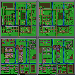 Thumbnail for a map of Town Models (Unmarked) for the SNES game Soul Blazer.