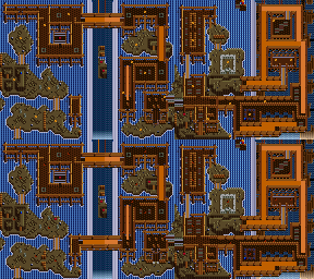 Thumbnail for a map of Underground Castle (Unmarked) for the SNES game Soul Blazer.