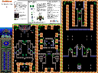 Thumbnail for a map of The World Of Evil for the SNES game Soul Blazer.