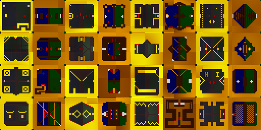 Thumbnail for a map of Levels for the SNES game Space Football: One On One.