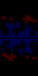 Thumbnail for a map of Deep Space 2 (Background) (Prototype: 1994-05-13) for the SNES game Star Fox 2.