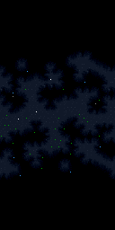 Thumbnail for a map of Deep Space 3 (Background) (Prototype: 1995-06-22) for the SNES game Star Fox 2.