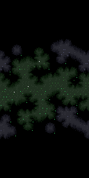Thumbnail for a map of Deep Space 4 (Background) (Prototype: 1995-06-22) for the SNES game Star Fox 2.