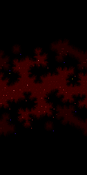 Thumbnail for a map of Deep Space 5 (Background) (Prototype: 1995-06-22) for the SNES game Star Fox 2.