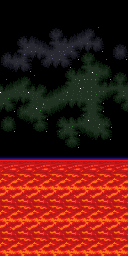Thumbnail for a map of Macbeth (Orbit) (Background) (Prototype: 1995-06-22) for the SNES game Star Fox 2.