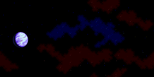 Thumbnail for a map of Planet Cannon Cutscene 2 (Background) (Super NES Classic Edition) for the SNES game Star Fox 2.
