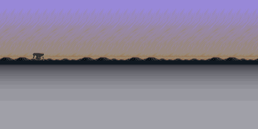 Thumbnail for a map of Titania (Surface) (Background) (Prototype: 1995-06-22) for the SNES game Star Fox 2.
