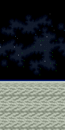 Thumbnail for a map of Venom (Orbit) (Background) (Prototype: 1995-06-22) for the SNES game Star Fox 2.