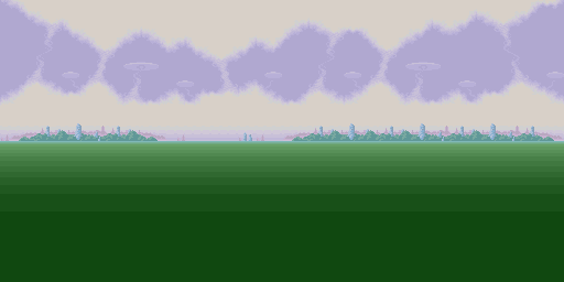 Thumbnail for a map of Venom (Surface) (Background) (Prototype: 1995-06-22) for the SNES game Star Fox 2.