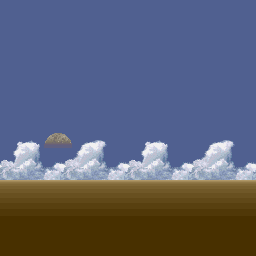 Thumbnail for a map of Level 3 Fortuna - Part 3 (Background) for the SNES game Star Fox.