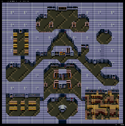 Thumbnail for a map of Derelict Ship for the SNES game Star Trek: The Next Generation - "Future's Past".
