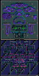 Thumbnail for a map of Nakatomi Freighter for the SNES game Star Trek: The Next Generation - "Future's Past".