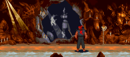 Thumbnail for a map of Japan (Akuma) for the SNES game Street Fighter Alpha 2.