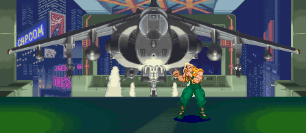Thumbnail for a map of U.S.A. (Charlie) for the SNES game Street Fighter Alpha 2.