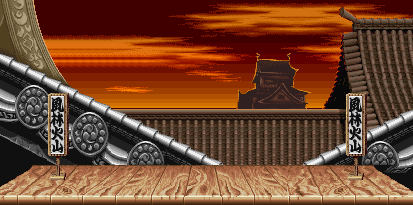Thumbnail for a map of Japan (Ryu) for the SNES game Street Fighter II: The World Warrior.