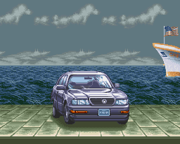 Thumbnail for a map of Bonus Stage 1 for the SNES game Street Fighter II Turbo: Hyper Fighting.
