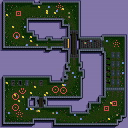 Thumbnail for a map of Race Frank 1 for the SNES game Street Racer.