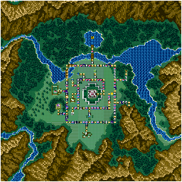 Thumbnail for a map of Field 1 for the SNES game Sugoro Quest ++: Dicenics.