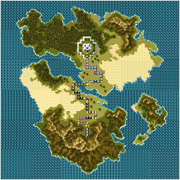 Thumbnail for a map of Field 2 for the SNES game Sugoro Quest ++: Dicenics.