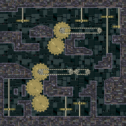 Thumbnail for a map of Big Engine Room for the SNES game Super Bonk.