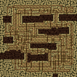 Thumbnail for a map of Brain In Pain for the SNES game Super Bonk.