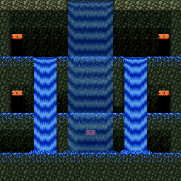 Thumbnail for a map of Memory Cave for the SNES game Super Bonk.