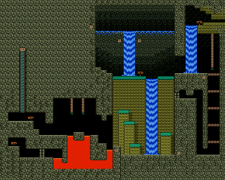 Thumbnail for a map of Secret Tunnel for the SNES game Super Bonk.