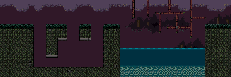 Thumbnail for a map of Twilight Jungle for the SNES game Super Bonk.