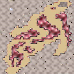 Thumbnail for a map of Beautiful World for the SNES game Super Chinese World 3.