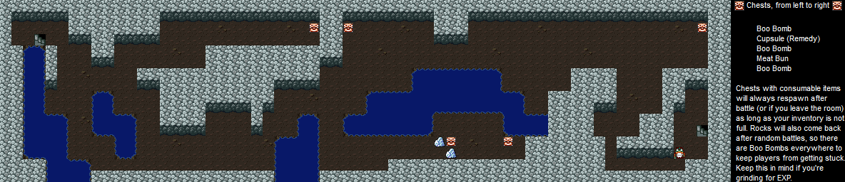 Thumbnail for a map of Chinese World Undersea Tunnel for the SNES game Super Chinese World 3.