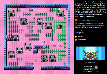Thumbnail for a map of Gachatopia for the SNES game Super Chinese World 3.