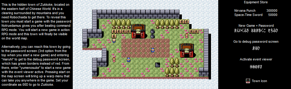 Thumbnail for a map of Zukkoke for the SNES game Super Chinese World 3.